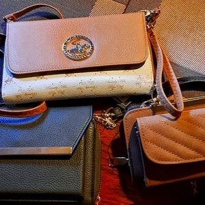 Bundle of 3 new crossbody purses/ will sell separately at $10 each